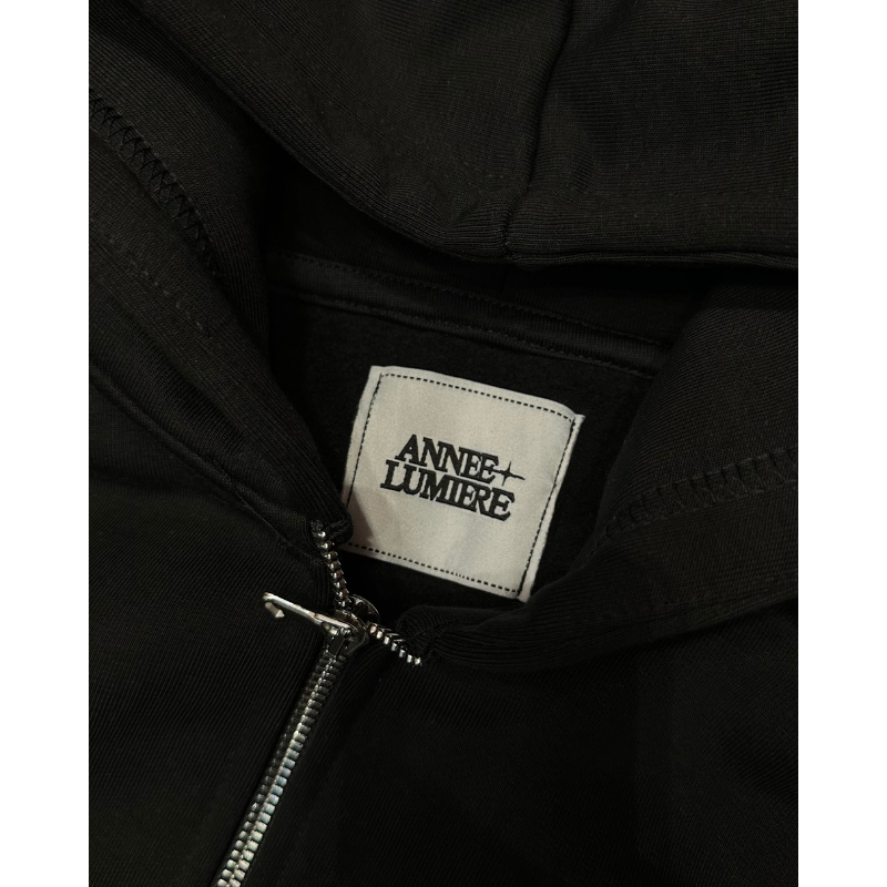 Zip Hoodie Cosmos Black | Année Lumière