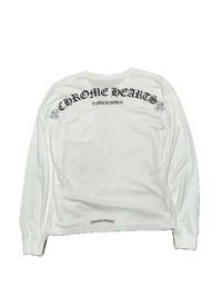 Longsleeve White 'Fuck You' | Chrome Hearts