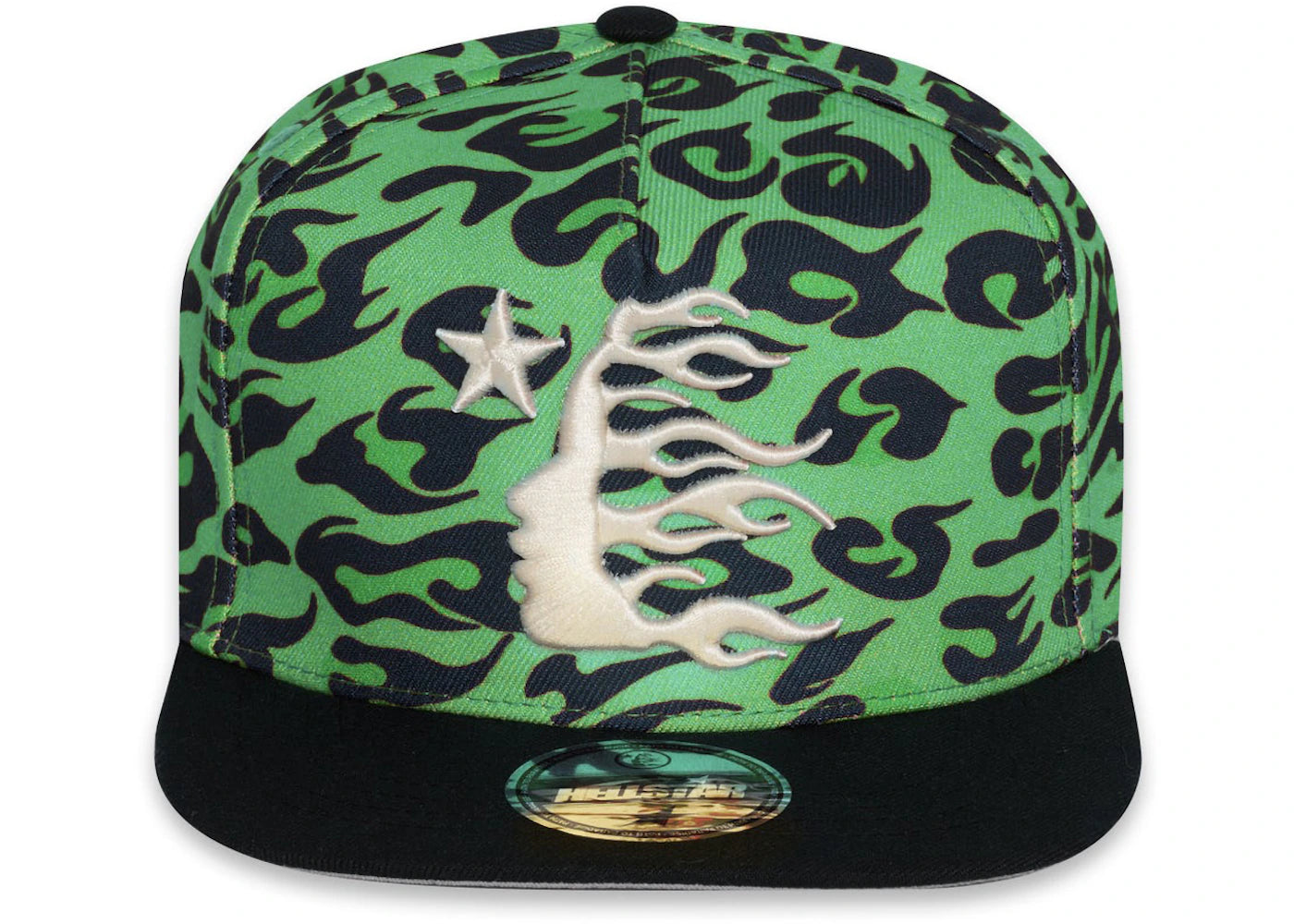 Cap HELLSTAR Cheetah green