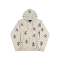 Zip Hoodie Sand Dagger Rhinestone | Unknown