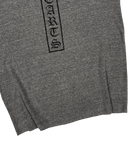 T-shirt Grey V Neck Stars Logo | Chrome Hearts