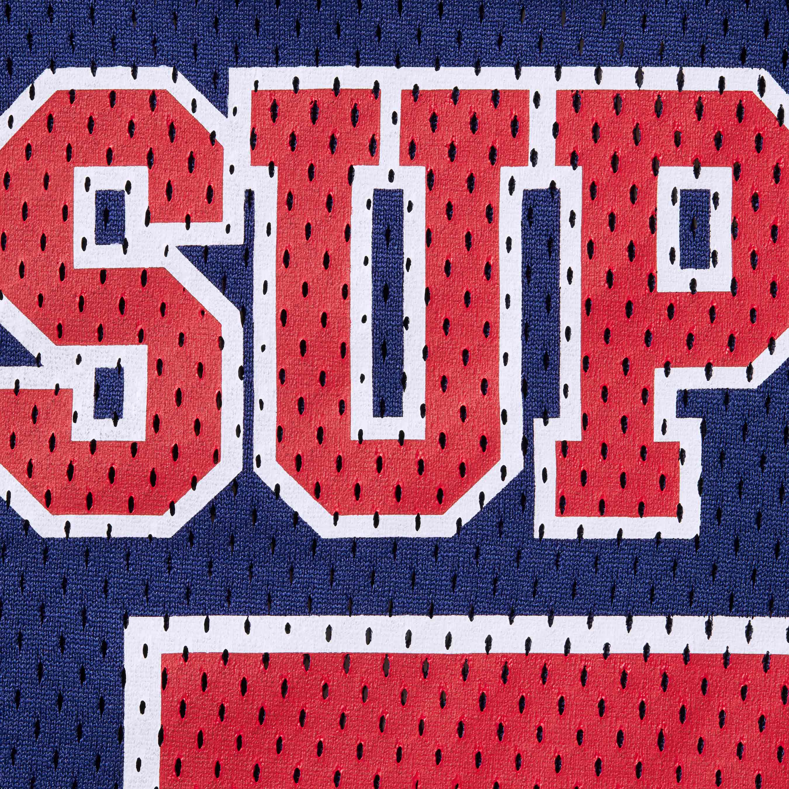 T-shirt Football Jersey Spiderweb Navy | Supreme