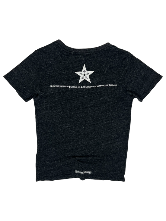 T-shirt Grey Stars Vintage | Chrome Hearts