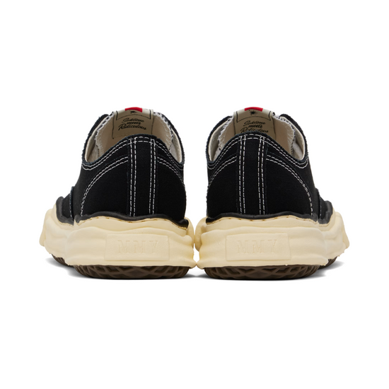 Low-top Hank Vintage Sole Canvas Low 'Black' | Mihara Yasuhiro