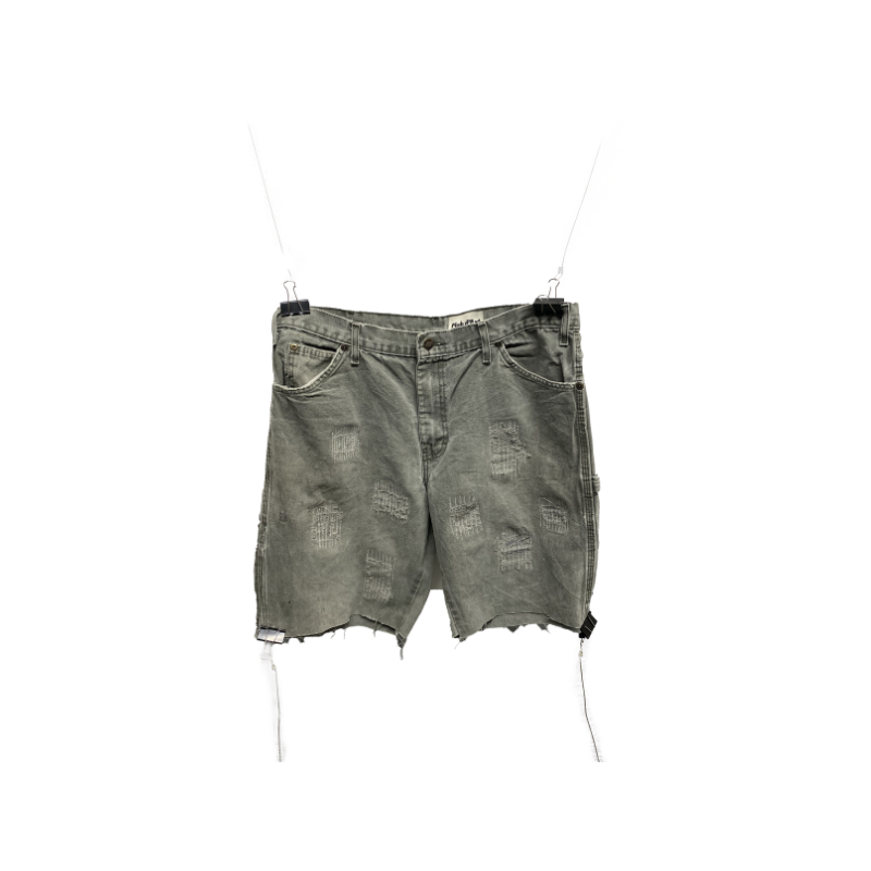 Short CLUB D'ART SAUVAGE dickies gris