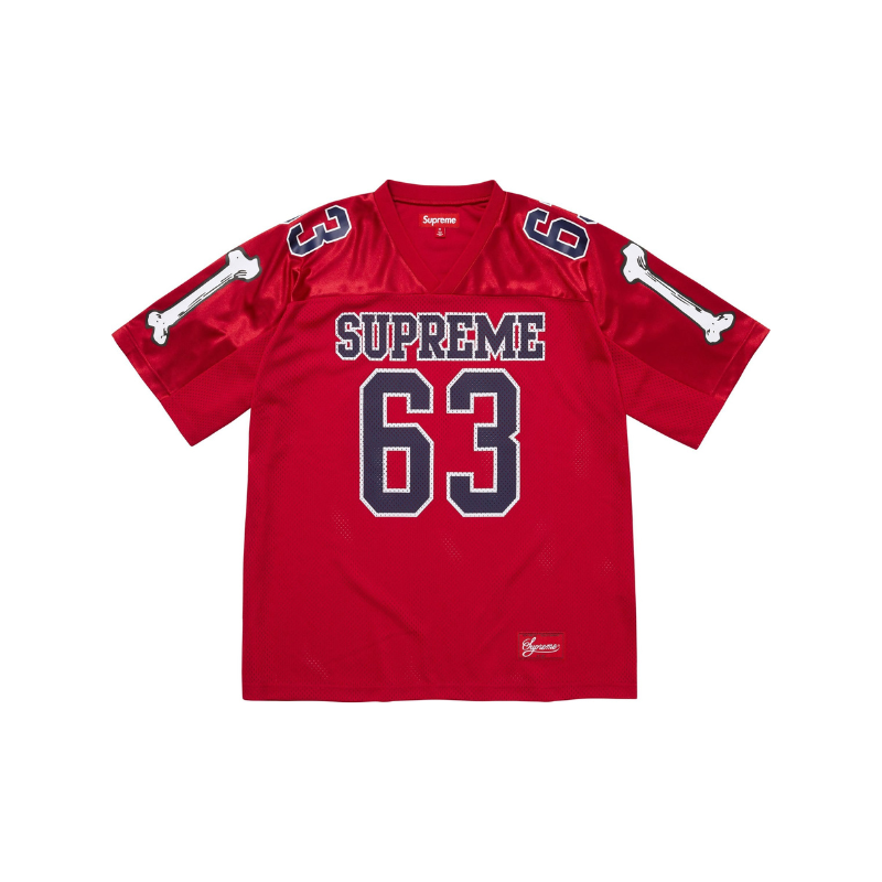 Jersey Bones Football Red | Supreme