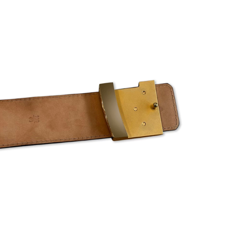 Belt Leather Gold | Louis Vuitton
