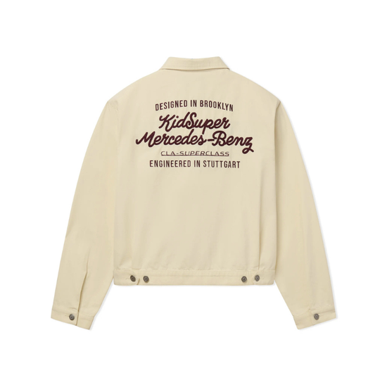 Jacket Work Cream | KidSuper x Mercedes Benz