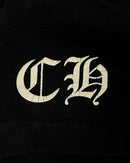 T-shirt Black Vertical Logo | Chrome Hearts