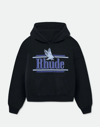 Hoodie Rossa Black | Rhude, view 2