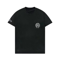 T-shirt Multi Colour Horseshoe Logo Black | Chrome Hearts