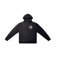 Hoodie USA American Flag Black | Chrome Hearts