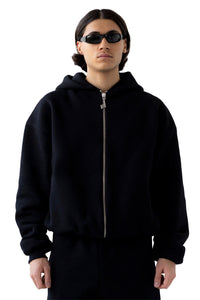 Zip Hoodie Black | Perplex