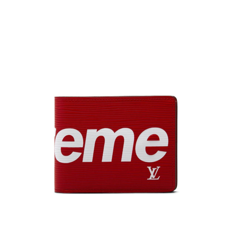 Wallet Red White | Louis Vuitton x Supreme