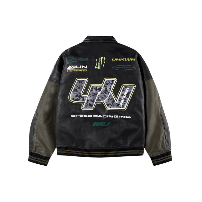 UNKNOWN Racing Leather Jacket