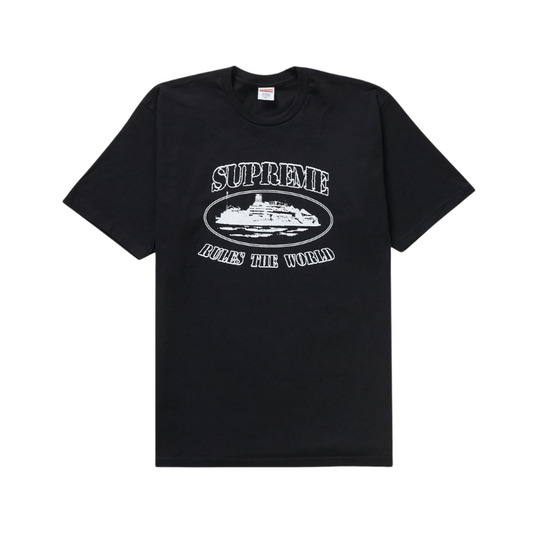 Tee Supreme x Corteiz Black