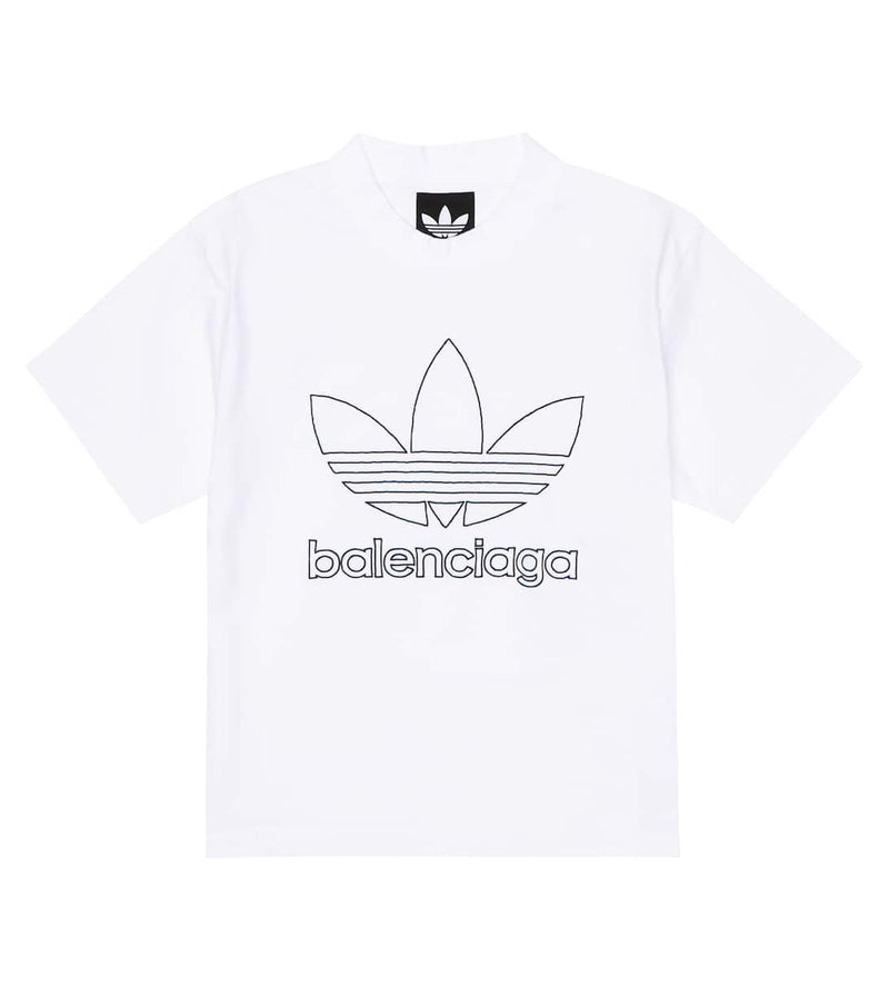 T-Shirt Balenciaga x Adidas white