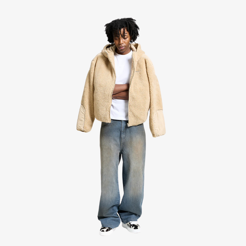 Jacket Bercy Fleece Sand | Reternity