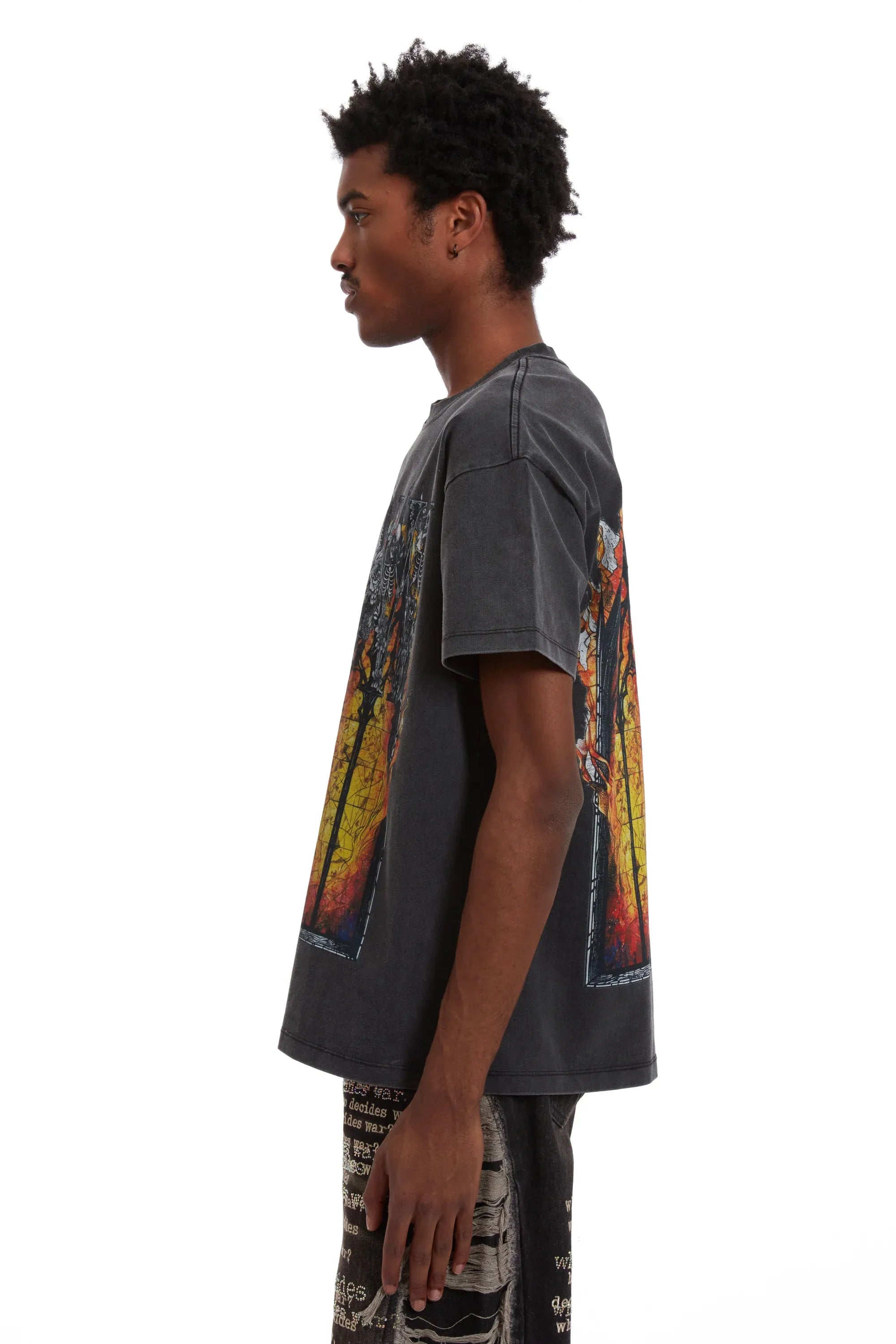 T-shirt Ember Chapel Coal  | WhoDecidesWar