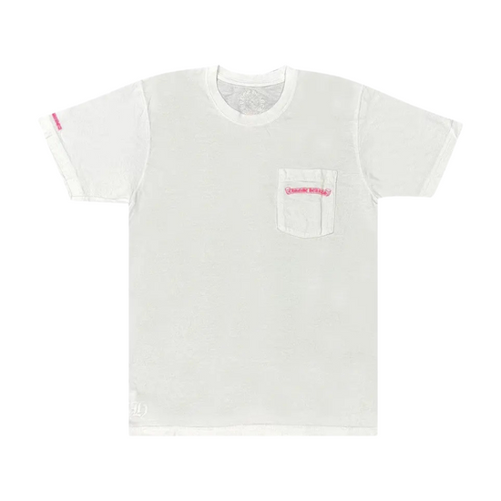 T-shirt White Pink Glow | Chrome Hearts