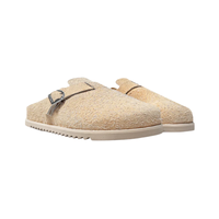 Mules Cream Suede | Reternity