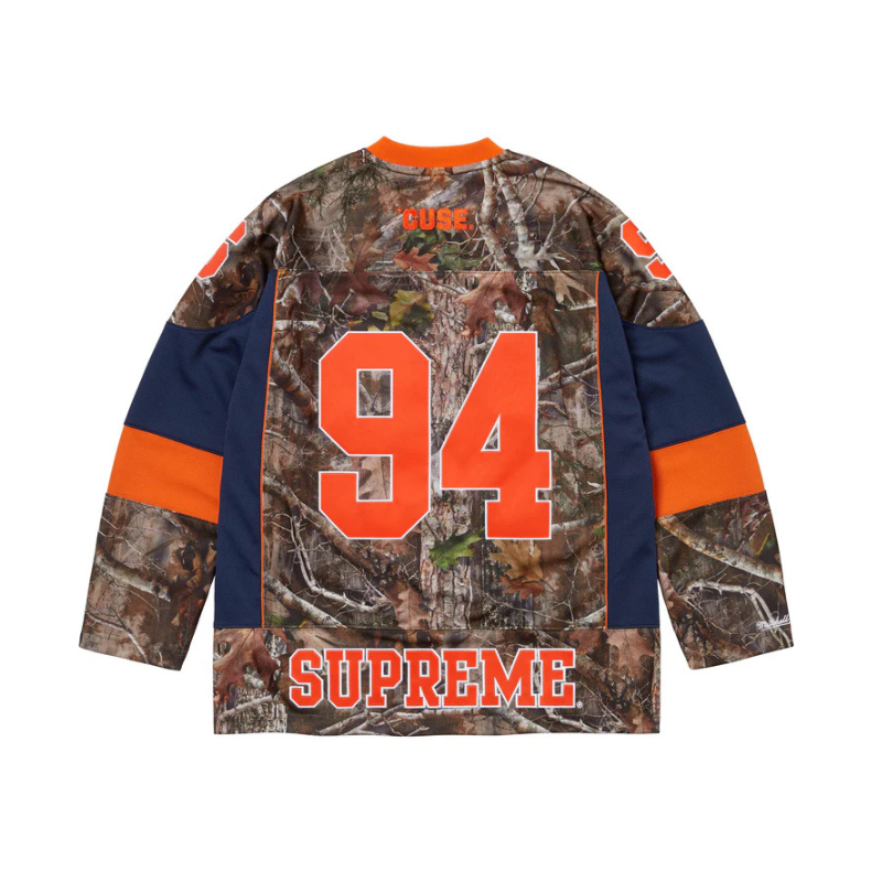 Longsleeve Supreme®/Mitchell & Ness® NCAA Hockey Jersey TrueTimber® Kanati Camo | Supreme