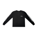 Longsleeve Scroll Logo Black | Chrome Hearts — Hype clothes — view 4