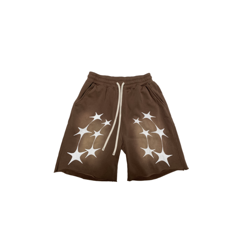 Short ANNEE LUMIERE Cosmos Brown