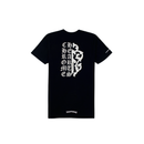 T-shirt Dagger Scroll Logo Black | Chrome Hearts
