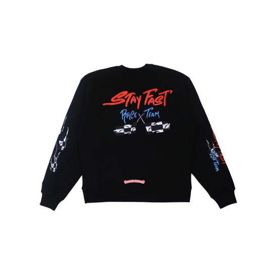 Crewneck 'Stay Fast' | Chrome Hearts