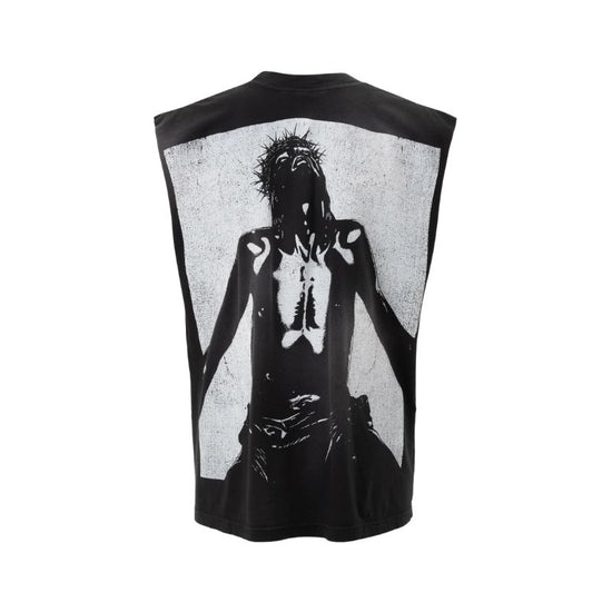 Sleeveless As Above So Below Muscle  | Hellstar