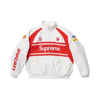 Jacket White Red | Supreme x Ducati