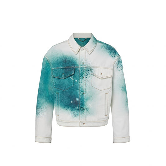 Denim Jacket LOUIS VUITTON Spray