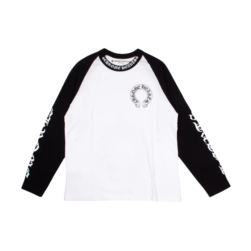 Longsleeve Baseball Black | Chrome Hearts