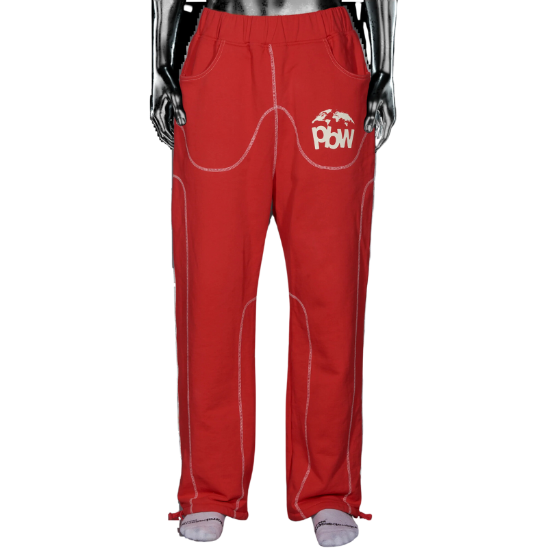 Joggers - Red | Pierre Bassene