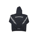 Hoodie Plus Cross All Over Print  | Chrome Hearts