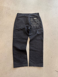 Jeans Double Knee Black Patch Black | Chrome Hearts, Hype clothes, view 2