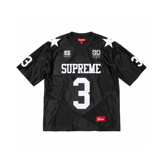 Football Jersey SUPREME Star Black