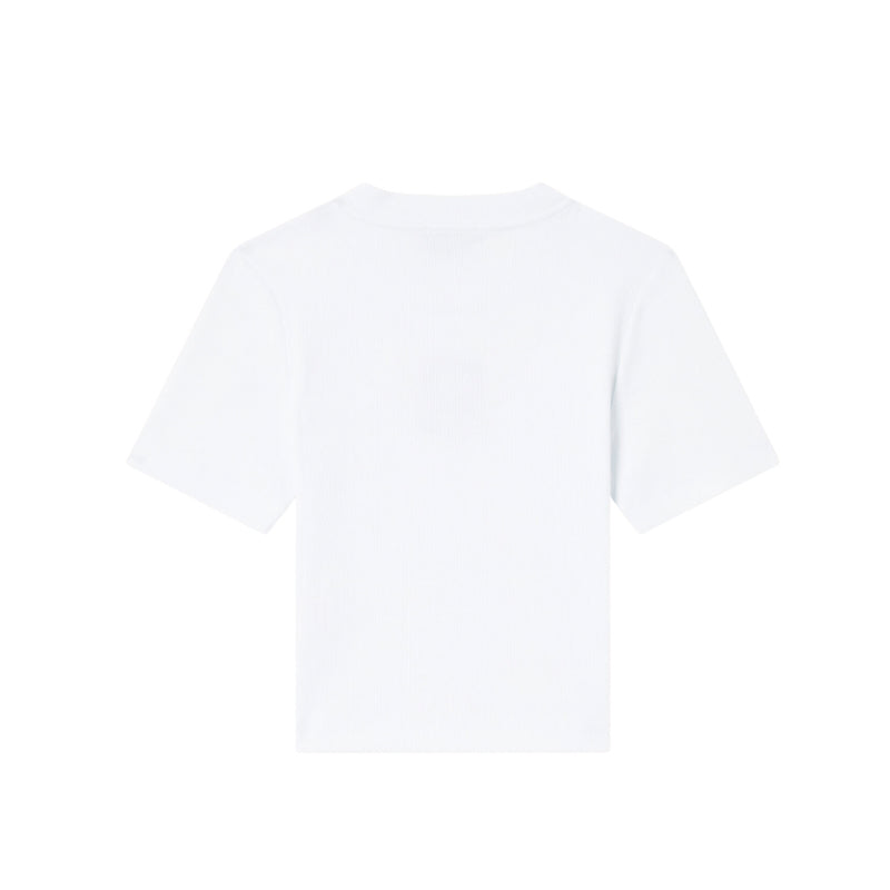 T-shirt Crop Logo Relief | Les Bons Gars