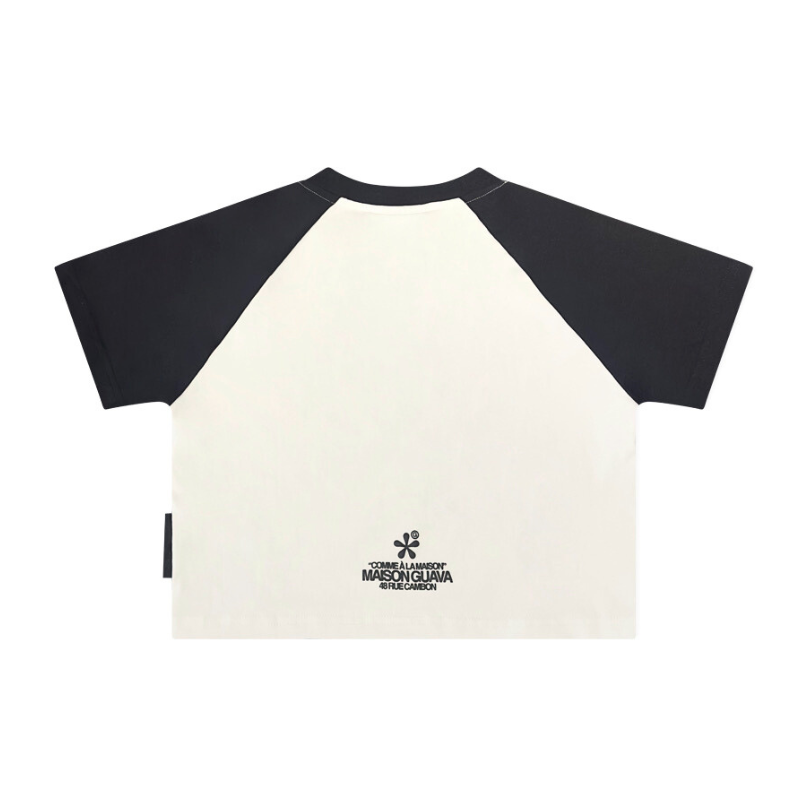Tank Top Floral Black White  | Maison Guava