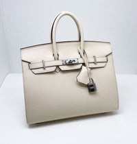 Birkin Baby Cuir Epsom Nata | Hermes