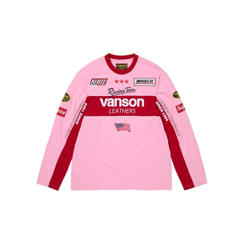 Longsleeve Star Pink | Supreme x Vansom