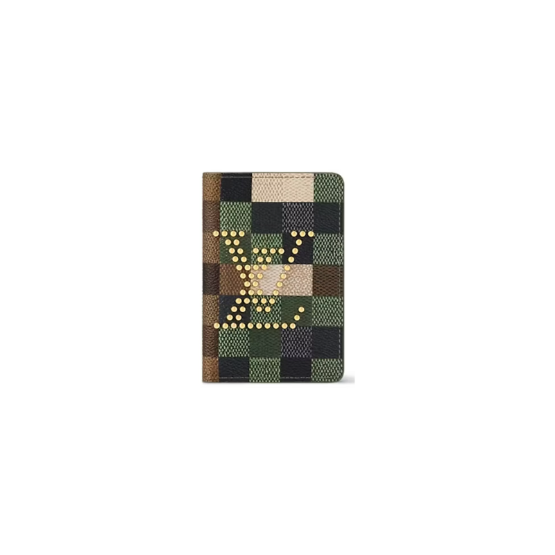 Wallet Logo Gold Camo | Louis Vuitton
