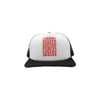 Cap EyeChart Black White Red | Chrome Hearts