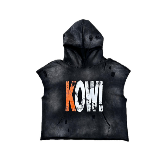 Hoodie Black Red White | Koolwave