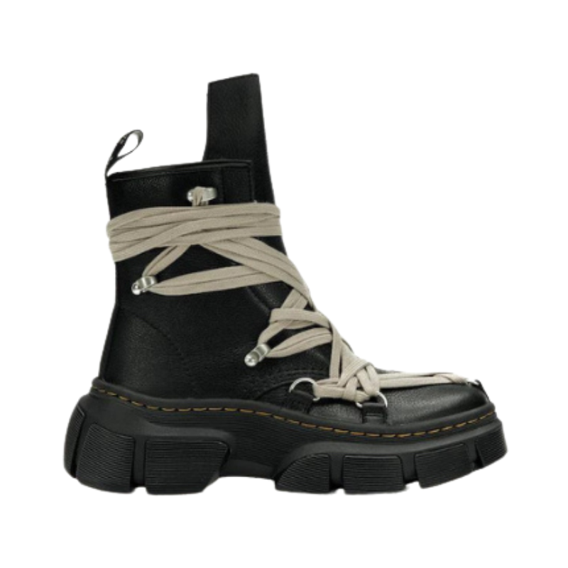Hi-top Sole Boot Black | Doc Martens x Rick Owens
