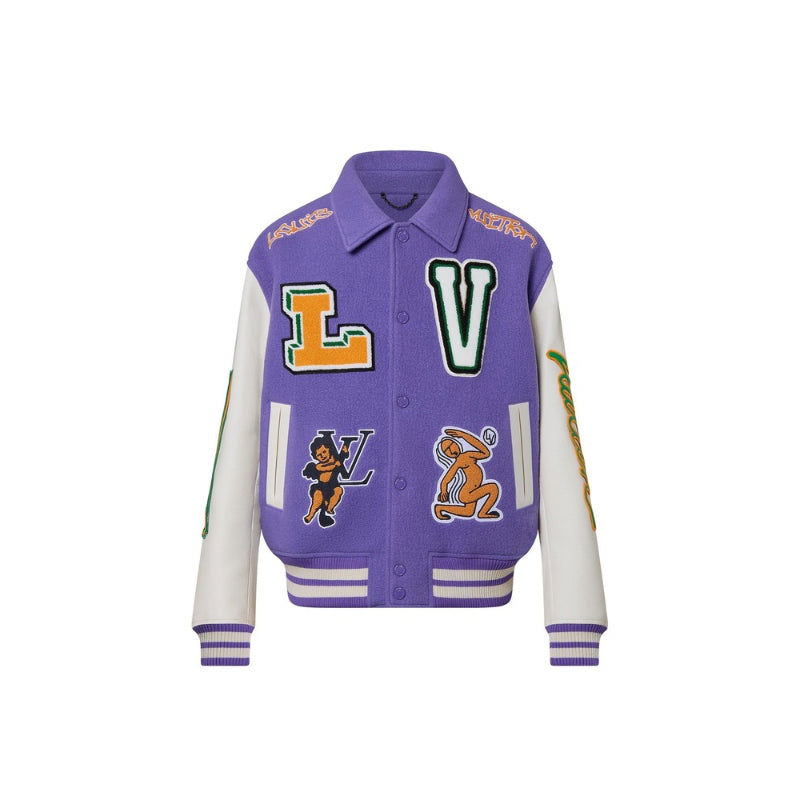 Varsity Jacket LOUIS VUITTON FW22 Purple