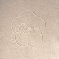 Two Way Zip Hoodie Cashmere | Maison Guava