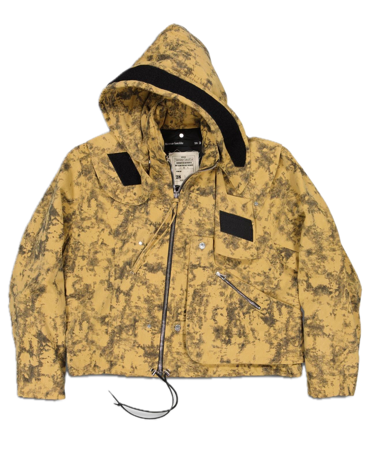 Bomber REVEUR LUCIDE Yellow Wash