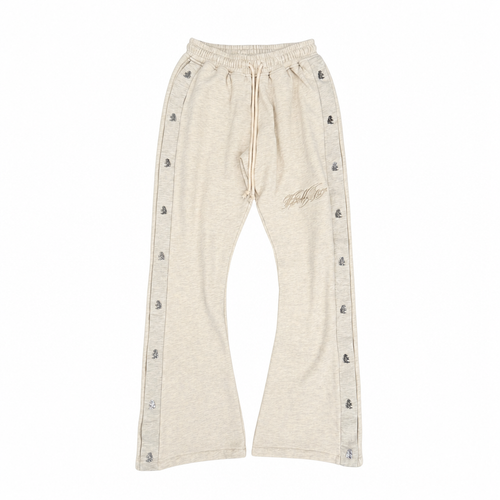 Joggers HStar Tattoo Logo Oatmeal | Hellstar